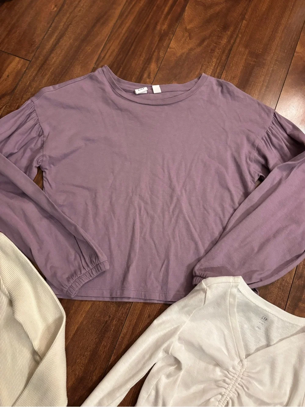 3 Pcs Gap Kids Tops, Long Sleeve Size M (8) in Great Condition